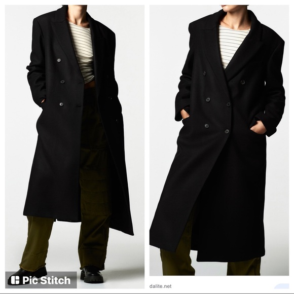 ZARA | Oversized Wool Coat - Picture 2 of 6